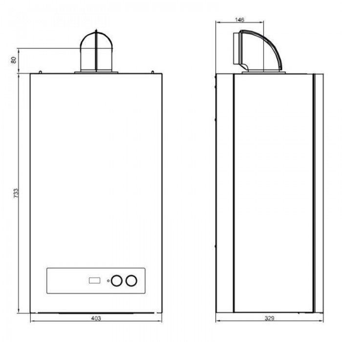 Газовый котел AIRFEL DigiFEL DUO 24 кВт