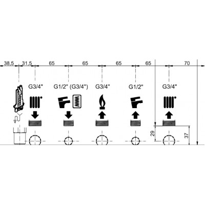 Газовый конденсационный котел BAXI DUO-TEC COMPACT E 24