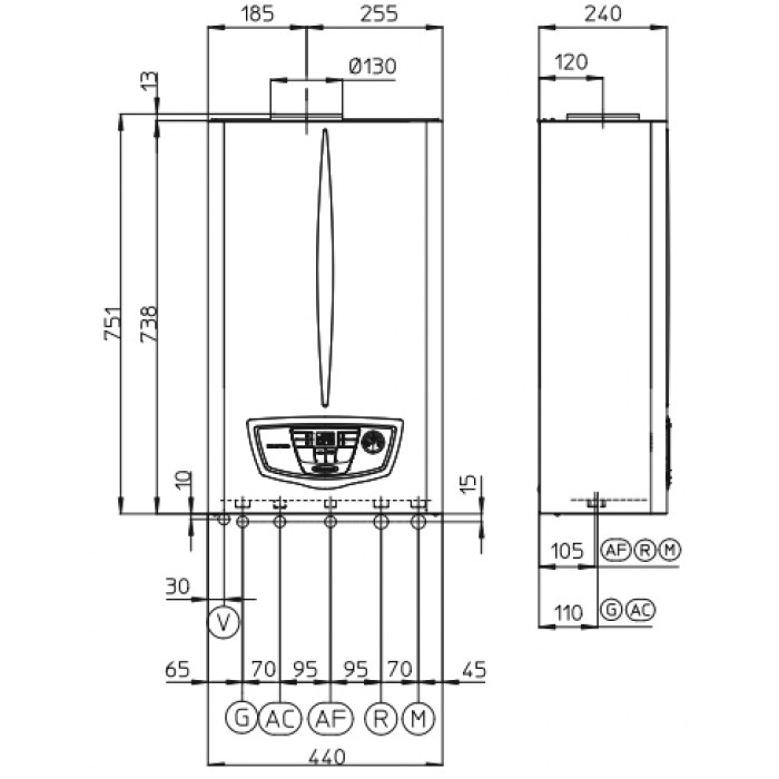 Газовий котел IMMERGAS Nike Mythos 24 2 E
