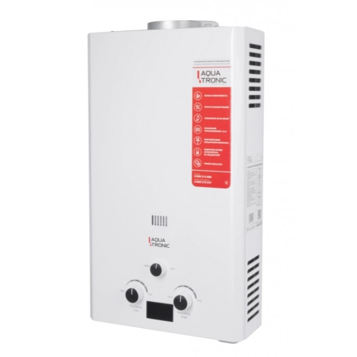 Газовая колонка Aquatronic A21-10LW White Газовая колонка Aquatronic A21-10LW White