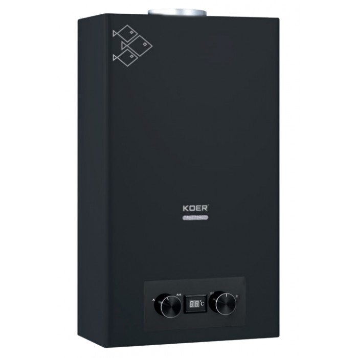 Газовая колонка KOER KWH.G0110 BLACK