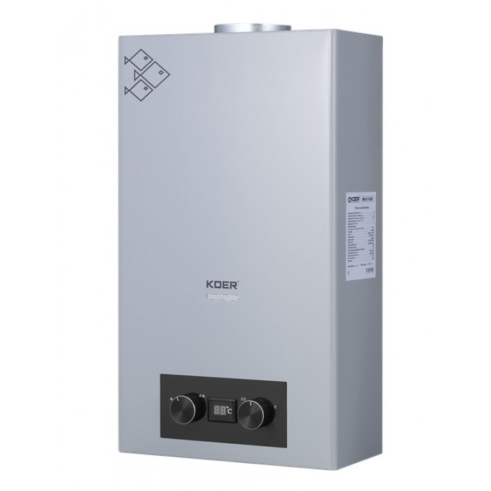 Газовая колонка KOER KWH.G0110 GREY (KR5555)