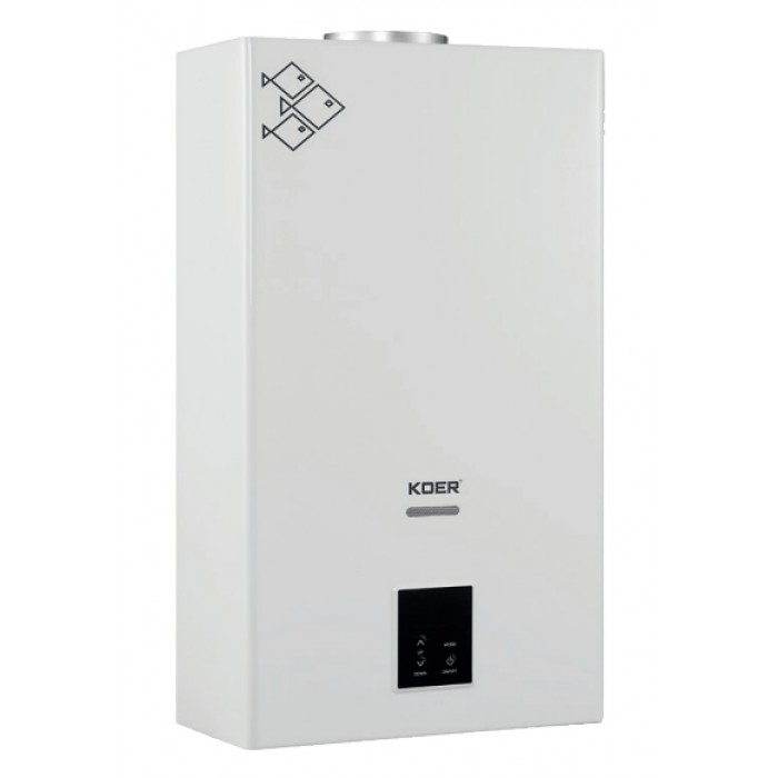 Газовая колонка с модуляцией пламени KOER KWH.G0210 WHITE