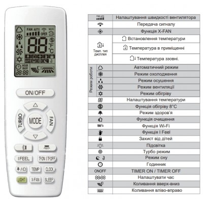 Кондиционер Cooper&Hunter CH-S07FTXF2-NG VITAL INVERTER
