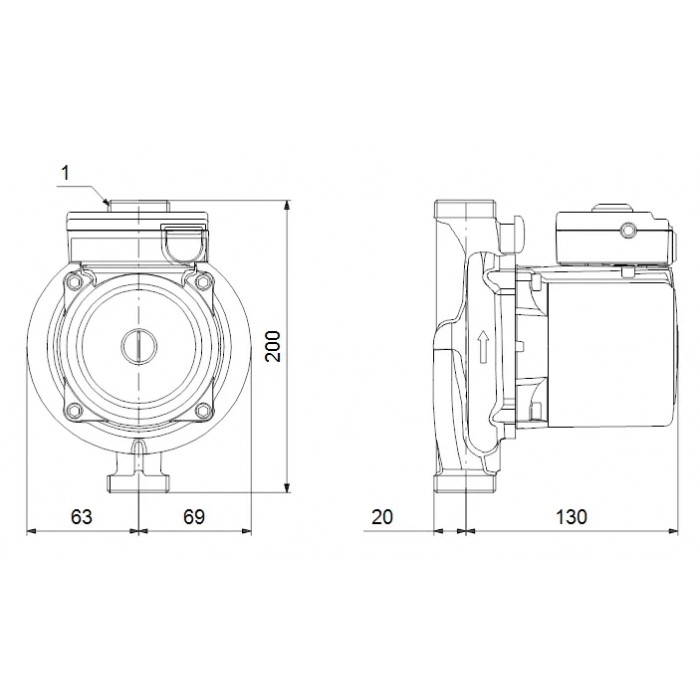 Насос підвищення тиску Grundfos UPA 15-120 AUTO