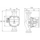 Циркуляційний насос Grundfos UPM3 HYBRID 25-70 130 Циркуляційний насос Grundfos UPM3 HYBRID 25-70 130