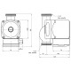 Циркуляційний насос Grundfos UPS 25-60 130 (88P3210153) Циркуляційний насос Grundfos UPS 25-60 130 (88P3210153)