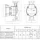 Циркуляційний насос Termojet Auto APE 32/80 180мм Циркуляційний насос Termojet Auto APE 32/80 180мм