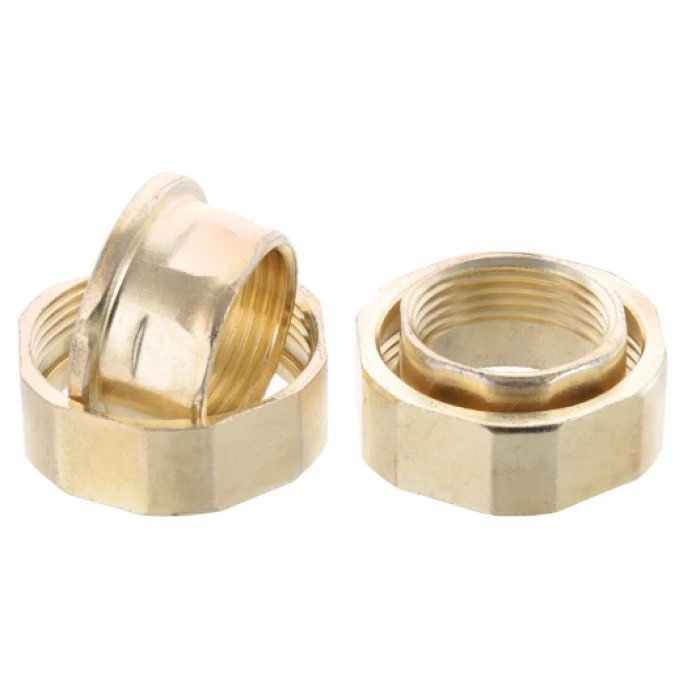 Гайки до циркуляційного насоса VODOMET 1 1/2" х 1" (жовті) (LL1791)
