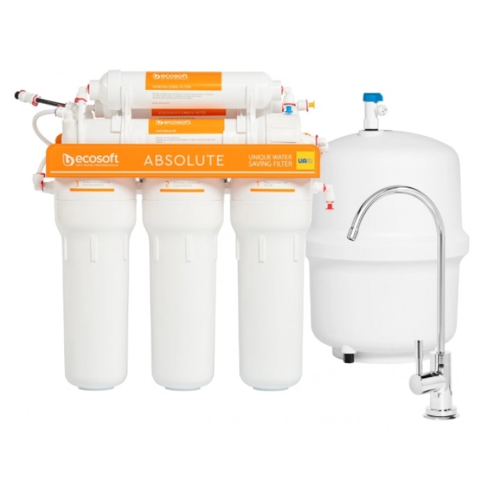 Система зворотного осмосу Ecosoft Absolute з мінералізатором (MO675MECO)
