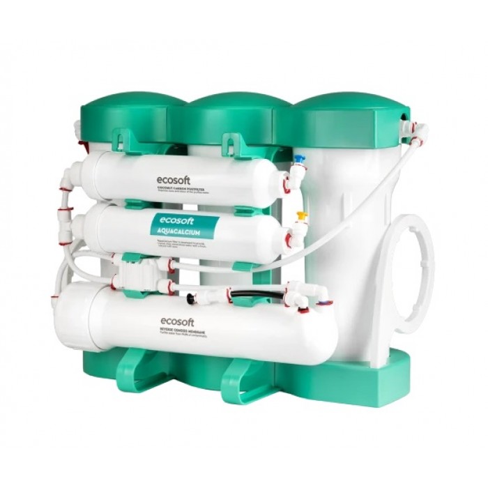 Система зворотного осмосу Ecosoft Pure AquaCalcium Mint з мінералізатором (MO675PUREMACECO) Система зворотного осмосу Ecosoft Pure AquaCalcium Mint з мінералізатором (MO675PUREMACECO)