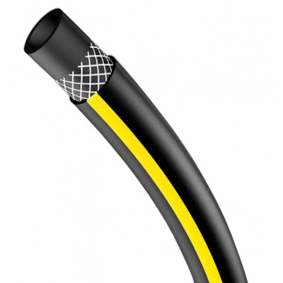 Шланг садовый армированный Bradas BLACK COLOUR 1/2" - 20м черный WBC1/220