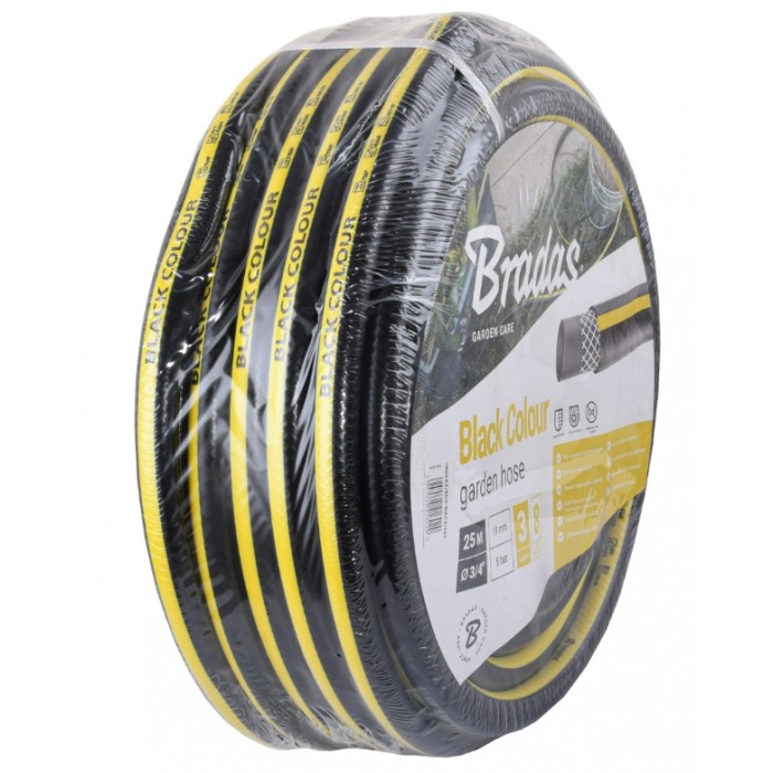 Шланг садовый армированный Bradas BLACK COLOUR 3/4" - 25м черный WBC3/425 Шланг садовый армированный Bradas BLACK COLOUR 3/4" - 25м черный WBC3/425