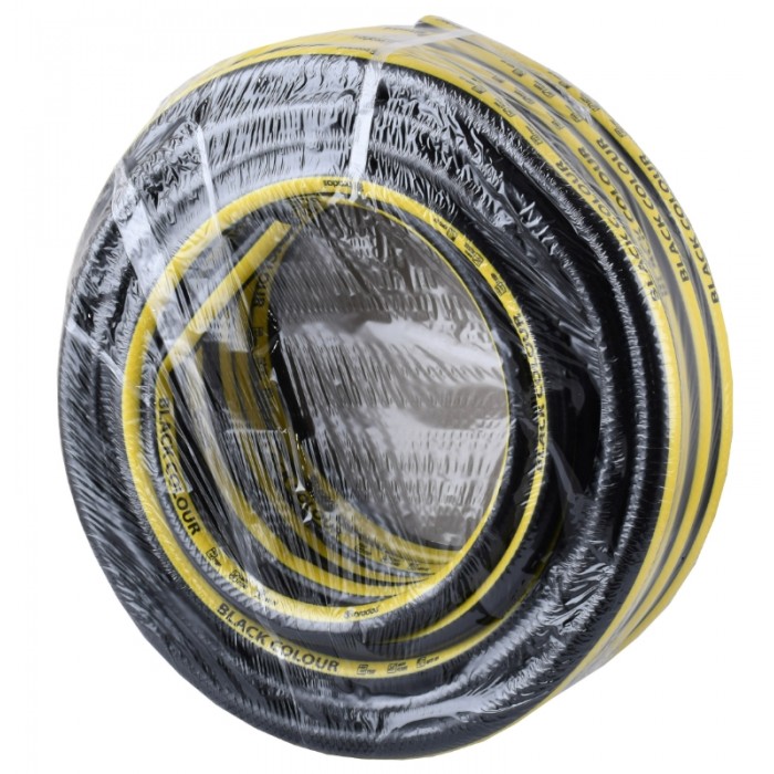 Шланг садовый армированный Bradas BLACK COLOUR 3/4" - 25м черный WBC3/425 Шланг садовый армированный Bradas BLACK COLOUR 3/4" - 25м черный WBC3/425