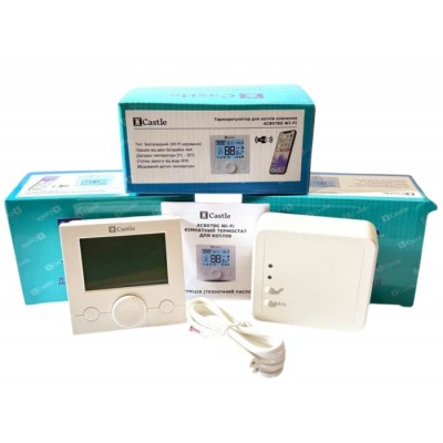Беспроводной программатор для котла Castle AC8078G-RF Wi-Fi