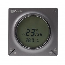 Терморегулятор программируемый Castle AC829H Графит