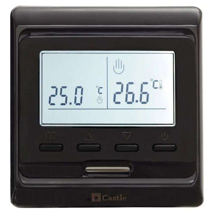 Терморегулятор программируемый Castle М6.716 Black