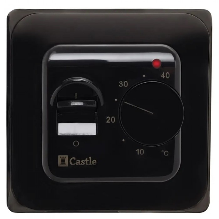 Терморегулятор механічний Castle M5.16 Black