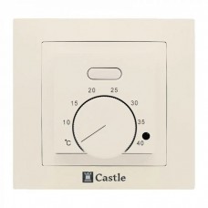 Терморегулятор механический Castle AC308H Ivory
