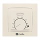 Терморегулятор механический Castle AC308H Ivory