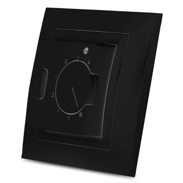 Терморегулятор теплого пола In-Therm RTC 70 SL Black Matte