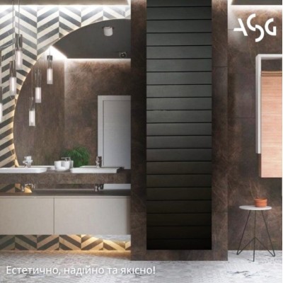 Радиатор биметаллический ASG 500/100 Графит