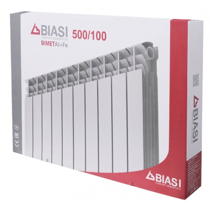 Радіатор біметалічний BIASI 500/100