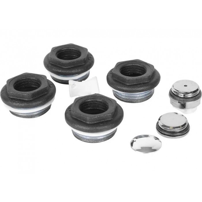 Комплект радіаторний Global 1/2" (200-800) Black Комплект радіаторний Global 1/2" (200-800) Black