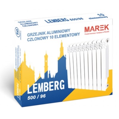 Радиатор алюминиевый MAREK LEMBERG 500/96