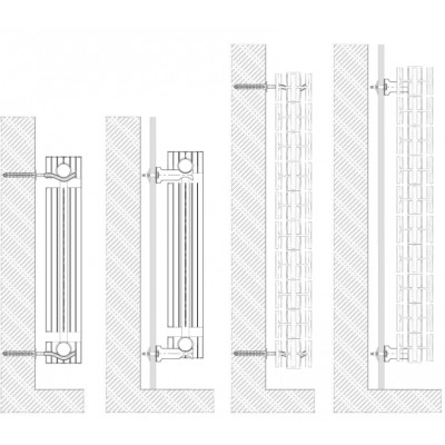 Радиатор биметаллический QUEEN THERM 500/100 VERTICAL
