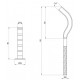 Кронштейн для радиатора Thermo Alliance Standart SD109170R 9х170 мм