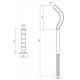 Кронштейн для радиатора Thermo Alliance Standart SD112230 9х230 мм Кронштейн для радиатора Thermo Alliance Standart SD112230 9х230 мм