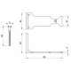 Кріплення для радіатора кутове Thermo Alliance Standart SD114