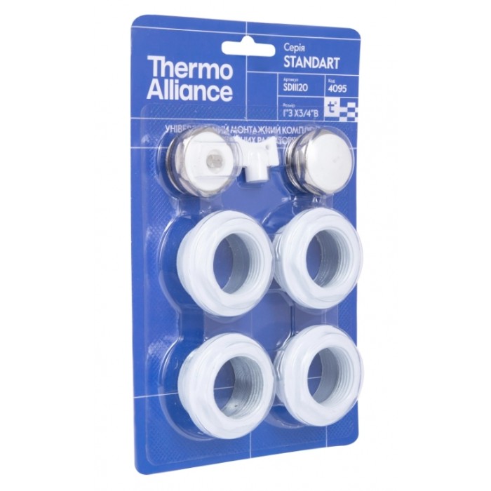 Комплект футорок для радиатора Thermo Alliance Standart SD11120 1х3/4" Комплект футорок для радиатора Thermo Alliance Standart SD11120 1х3/4"