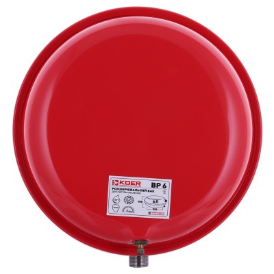 Расширительный бак плоский Koer BP6 6L 5 Bar (KB0001)