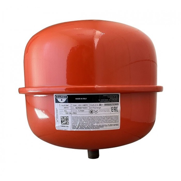 Расширительный бак Zilmet CAL PRO 12L 4bar (1300001200)