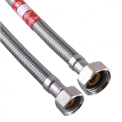 Шланг нержавейка TUCAI 3/8"x1/2" ВВ 0,2м TAQ HG-3812-200