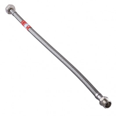 Шланг нержавейка TUCAI 3/8"x1/2" НВ 0,2м TAQ MG-3812-200