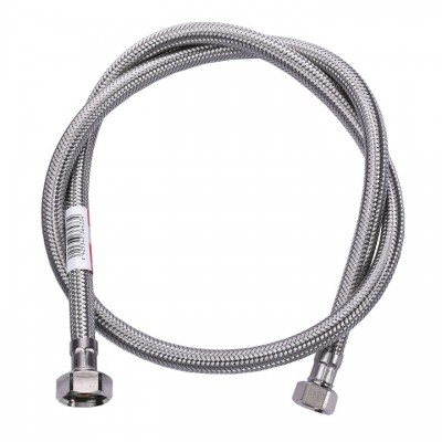 Шланг нержавейка TUCAI 1/2"x1/2" ВВ 0,5м TAQ HG-1212-500