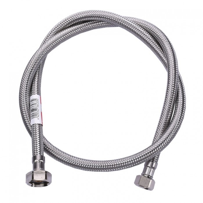 Шланг нержавійка TUCAI 1/2"x1/2" ВВ 0,2 м TAQ HG-1212-200