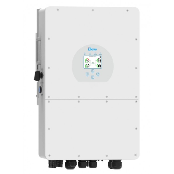 Гібридний сонячний інвертор Deye SUN-25K-SG01HP3-EU-AM2 25kW, 3Ф Гібридний сонячний інвертор Deye SUN-25K-SG01HP3-EU-AM2 25kW, 3Ф