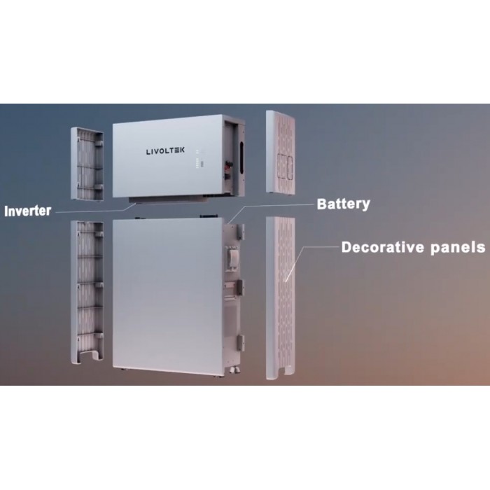 Комплект Livoltek AES1-5KEG1 5 кВт + АКБ 5 кВт All-in-One Energy Storage System Комплект Livoltek AES1-5KEG1 5 кВт + АКБ 5 кВт All-in-One Energy Storage System
