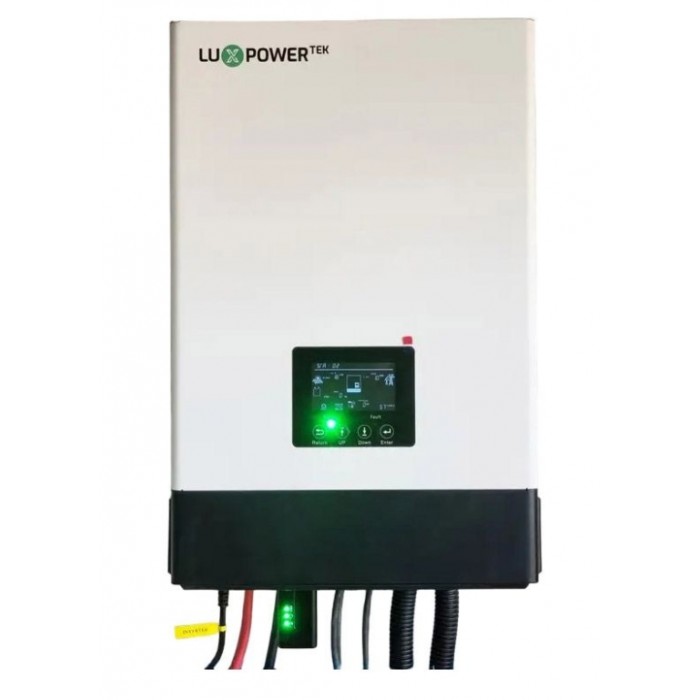Гібридний сонячний інвертор LuxPower SNA6000 Wide PV 6kW, 1Ф, 48V