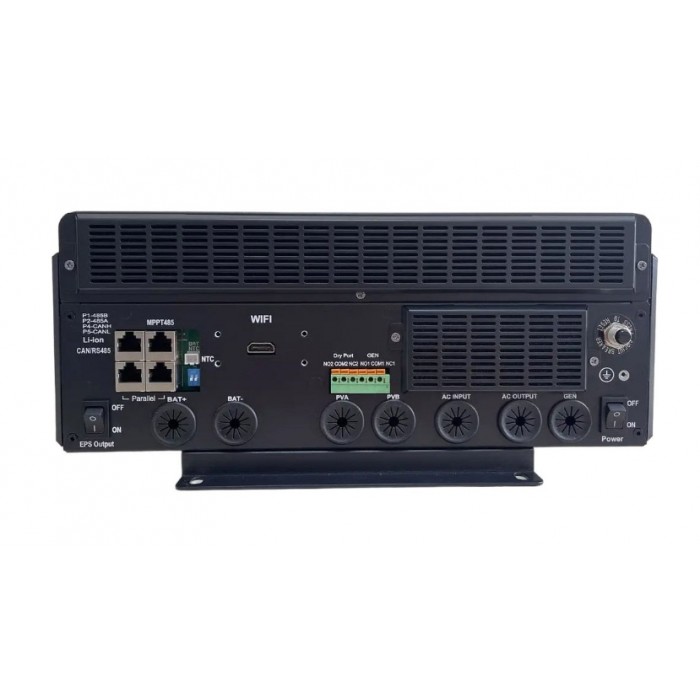 Гібридний сонячний інвертор LuxPower SNA6000 Wide PV 6kW, 1Ф, 48V