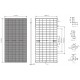 Солнечный двухсторонний модуль TW Solar TWMND-72HD575 575 Вт N-type Bifacial Солнечный двухсторонний модуль TW Solar TWMND-72HD575 575 Вт N-type Bifacial