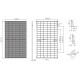 Солнечный двухсторонний модуль TW Solar TWMNH-54HD505 505 Вт N-type Bifacial (Black frame) Солнечный двухсторонний модуль TW Solar TWMNH-54HD505 505 Вт N-type Bifacial (Black frame)