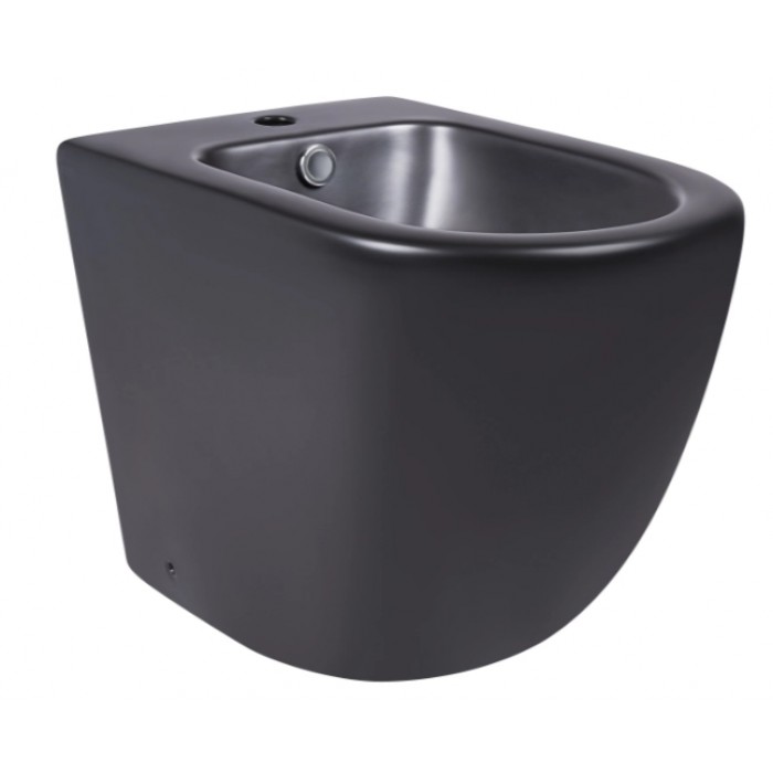Біде підлогове Qtap Robin Matt Black QT13442141CMB
