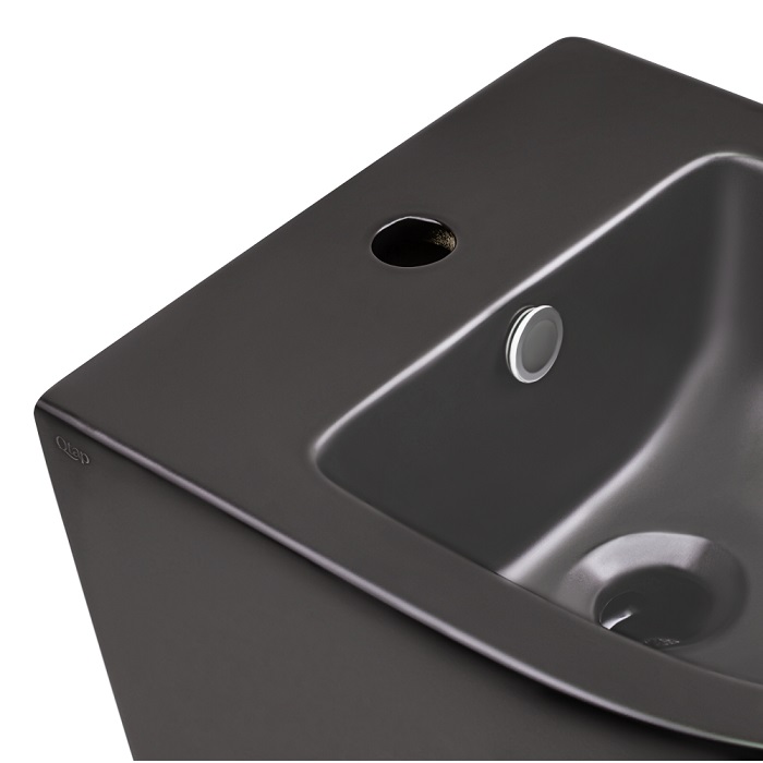 Біде підвісне Qtap Robin Matt Black QT1355046FMB Біде підвісне Qtap Robin Matt Black QT1355046FMB