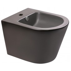 Биде подвесное Qtap Scorpio Matt Black QT1455053FMB
