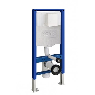 Инсталляция для унитаза Koer KT-0504-01 с панелью смыва KT-0607-01 Хром (KR5348)
